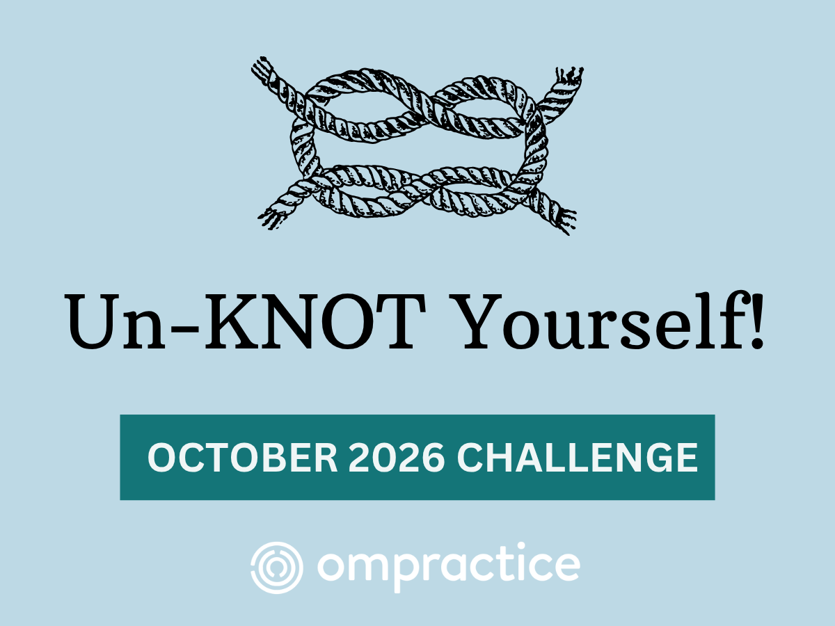 Un Knot Yourself Challenge image with a rope knot