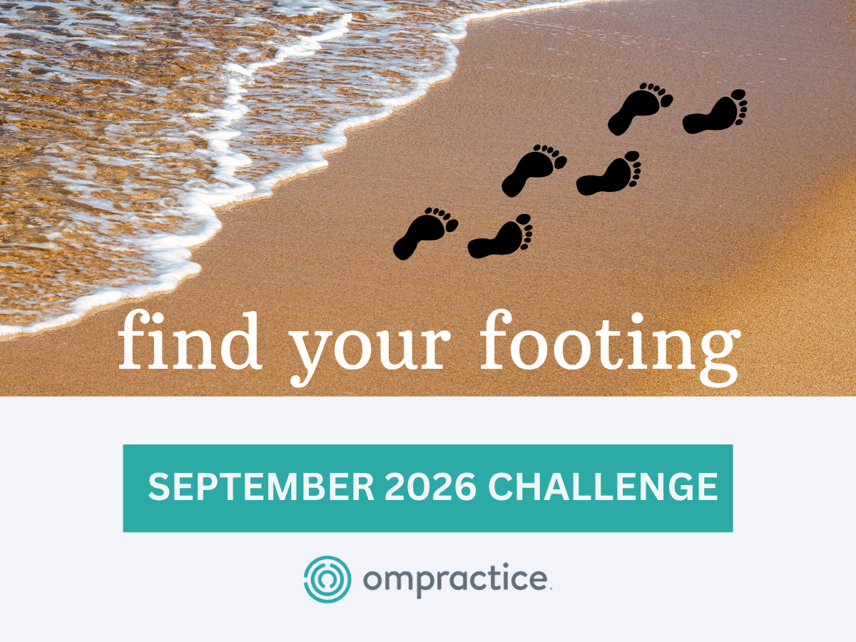 Promotional image for Find Your Footing Challenge