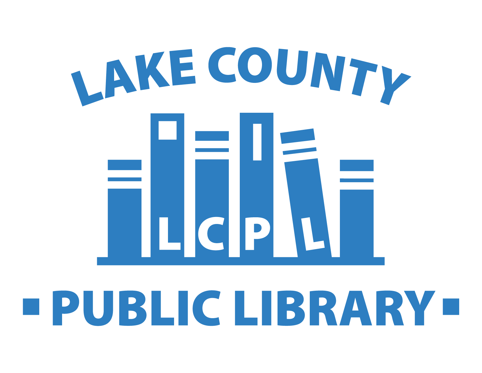 Lake County Public Library Indiana logo