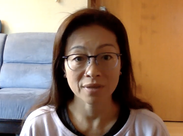 Ompractice teacher Tryphena Chia heashot with aviators