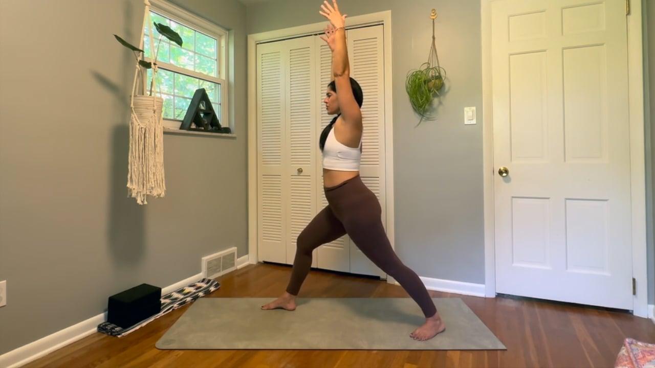 Ompractice Pose Library Warrior 1