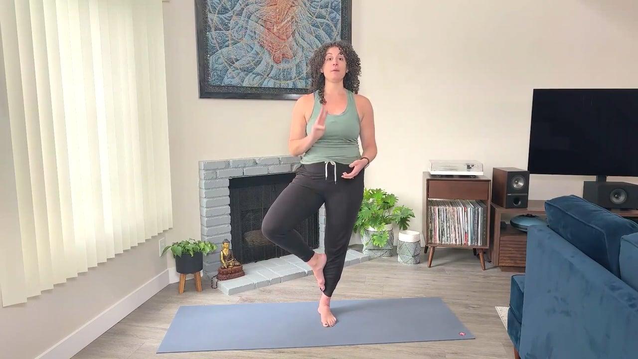 Ompractice Pose Library Tree Pose