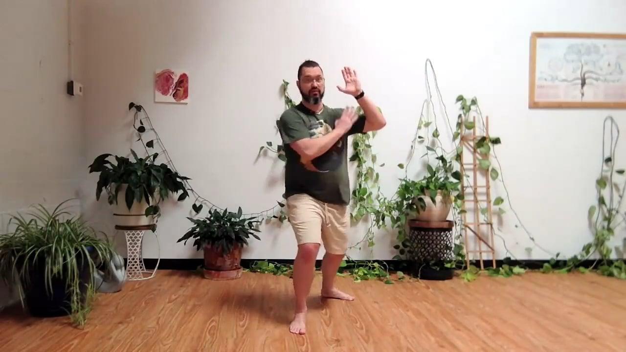 Ompractice Teacher Chris Moore standing