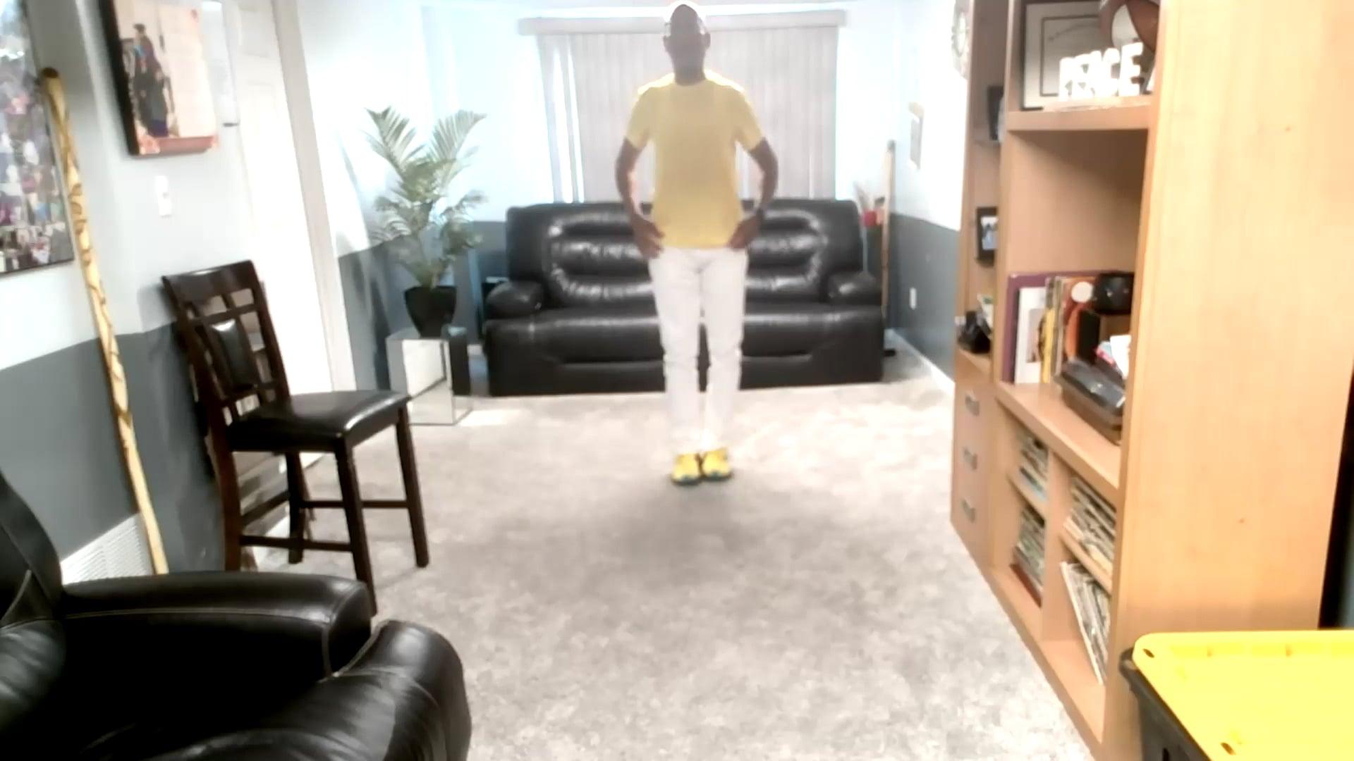 Ompractice Teacher Sharif Zyhier standing in tai chi pose